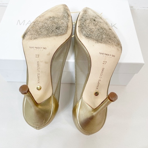 Manolo Blahnik 50th Anniversary Hangisi Collection Heels - Picture 11 of 12